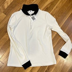 Yal new york collared zip sweater